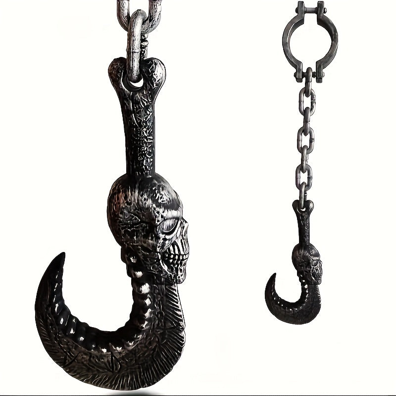 Halloween Chain Weapon Toy Plastic Hook Props