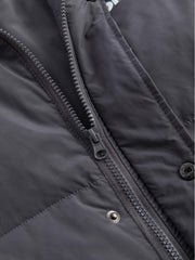 Women's Solid Over The Knee Down Hooded Jacket