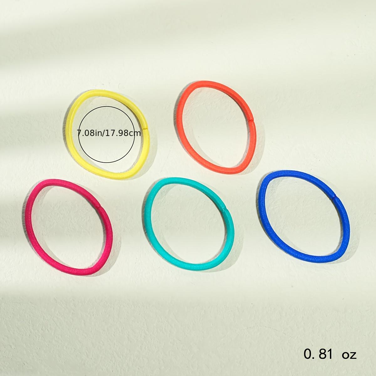 10 Pcs High Stretch Hair Band Elastic Hair Ties