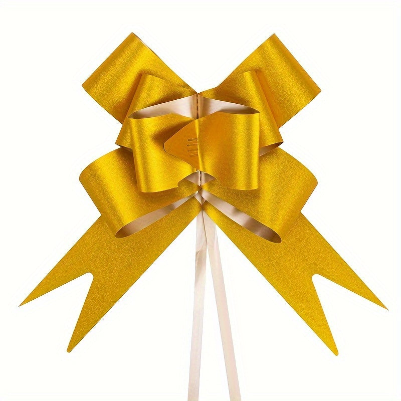 10pcs Colorful Golden Onion Pull Flower Christmas Gift Packaging