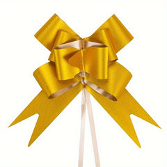 10pcs Colorful Golden Onion Pull Flower Christmas Gift Packaging