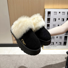 Women's Plush Lined Snow Boots for Fall & Winter