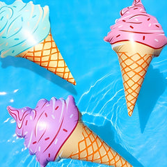 Inflatable Ice Cream Cone Party Balloons for Summer Parties