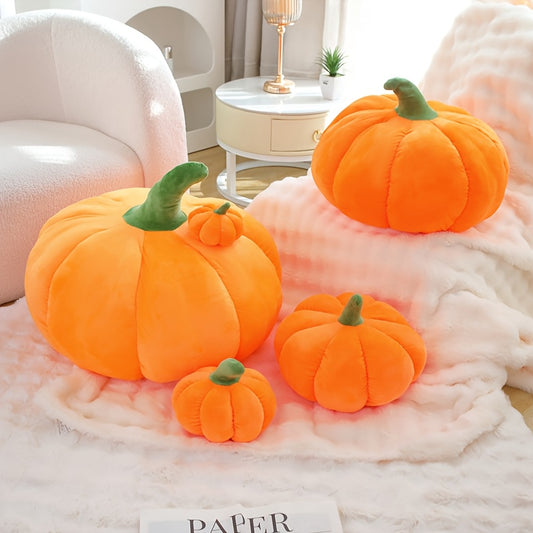 Fluffy Pumpkin Plush Toy Halloween Party Favors
