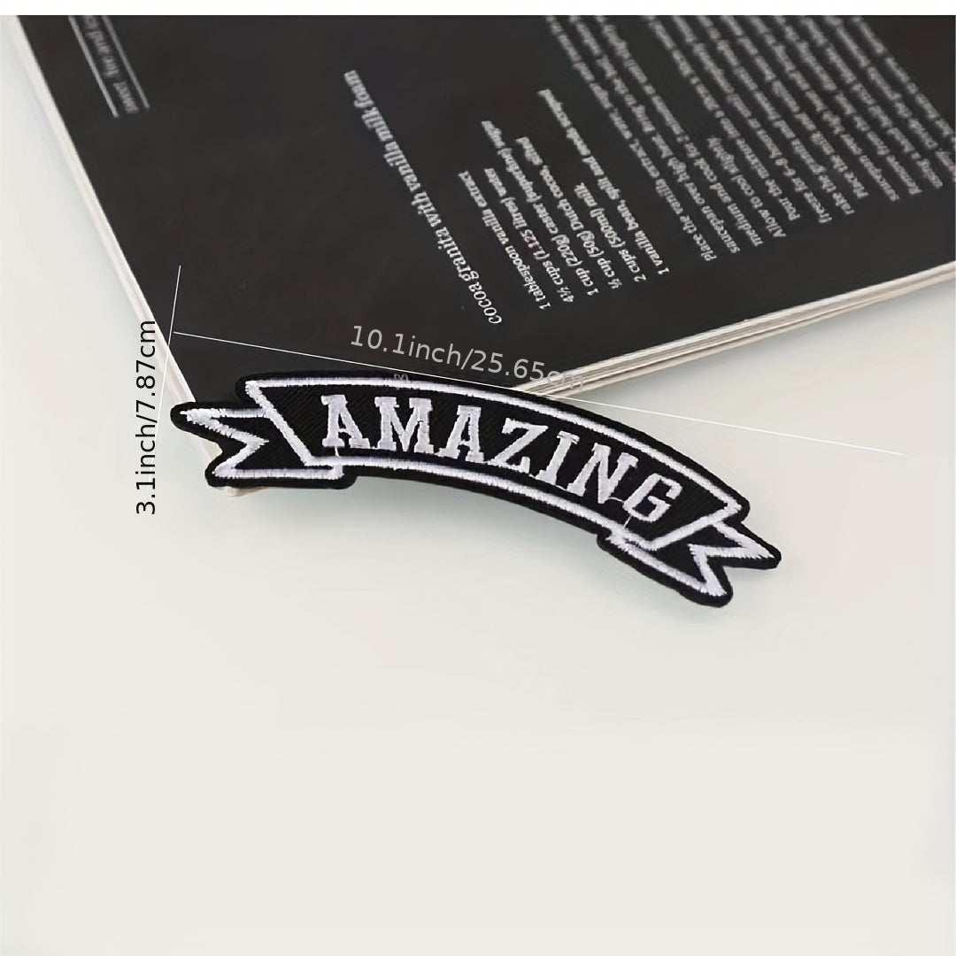 16pcs Iron On Patches Sew On Embroidered Applique Repair Patch Kids Decorative