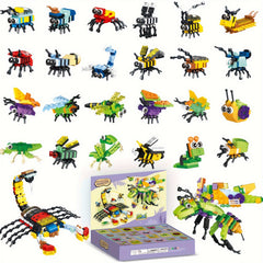 24 Magical Insect Building Blocks Surprise Box