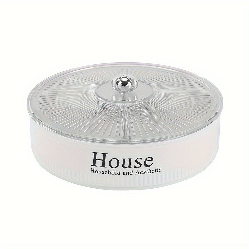 Candy Snack Storage Box With Lid Fruit Tray Candy Snack Jar