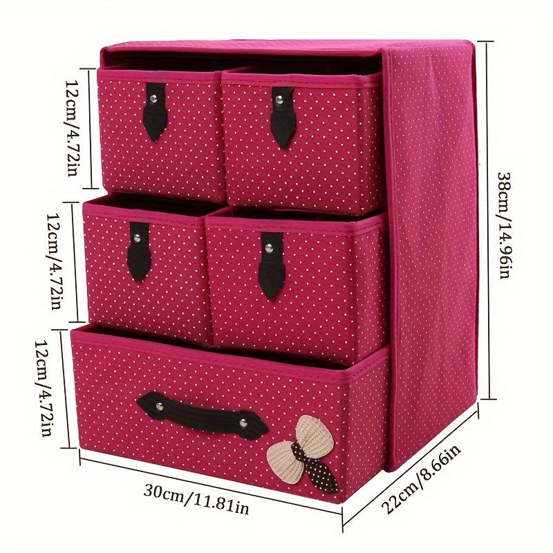 1pc Stackable Storage Box Organizer Drawer Room Decor Home Decor