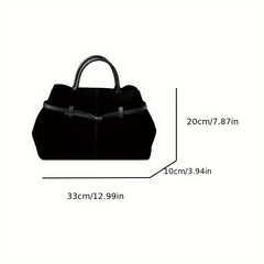 Convertible Shoulder Bag Magnetic Closure Tote Work Shopping