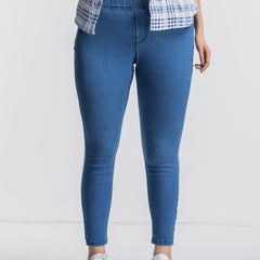  High Stretch Skinny Pocketed Jeans