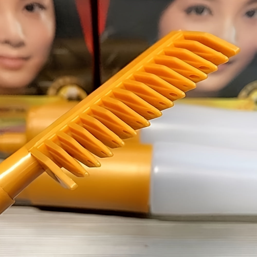 Hair Dyeing Applicator Bottle with Comb Unisex Adult Hair Coloring Gel Dispenser