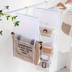 Hanging Closet Organiser for Purses and Bags