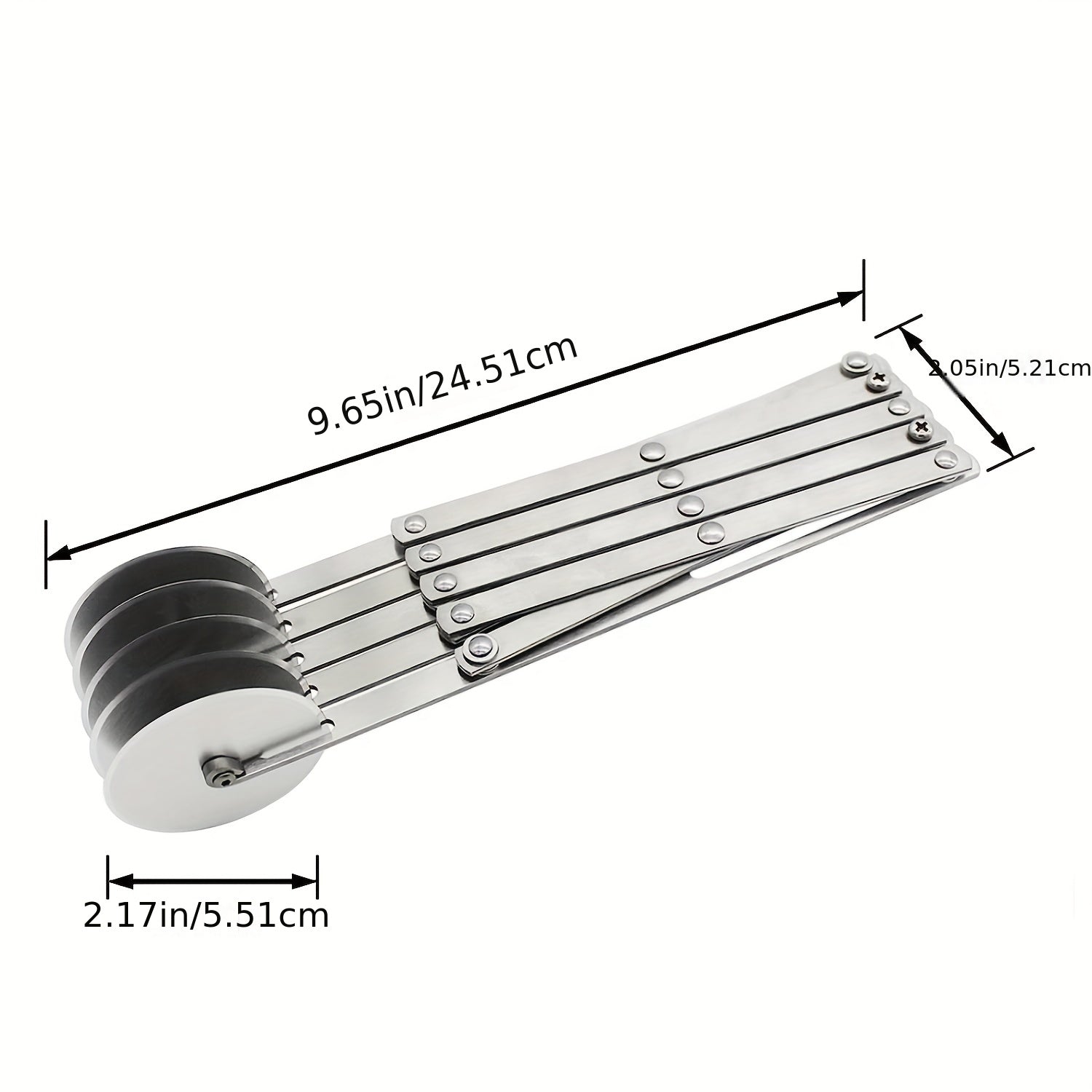 Stainless Steel Expandable Pizza Cutter
