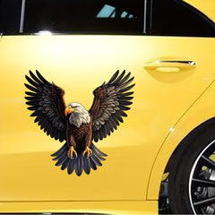 Flying Eagle Spread Wings 3D Sticker Decal