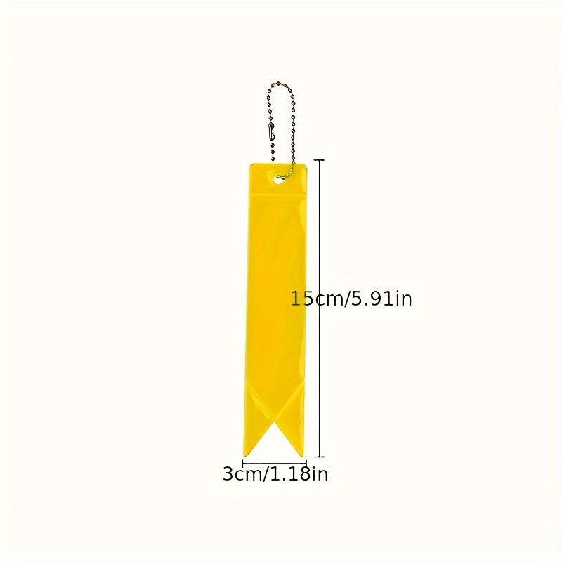 Reflective Keychain Bag Backpack Pendant Safe Ornaments
