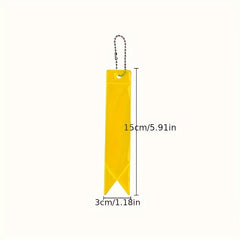 Reflective Keychain Bag Backpack Pendant Safe Ornaments