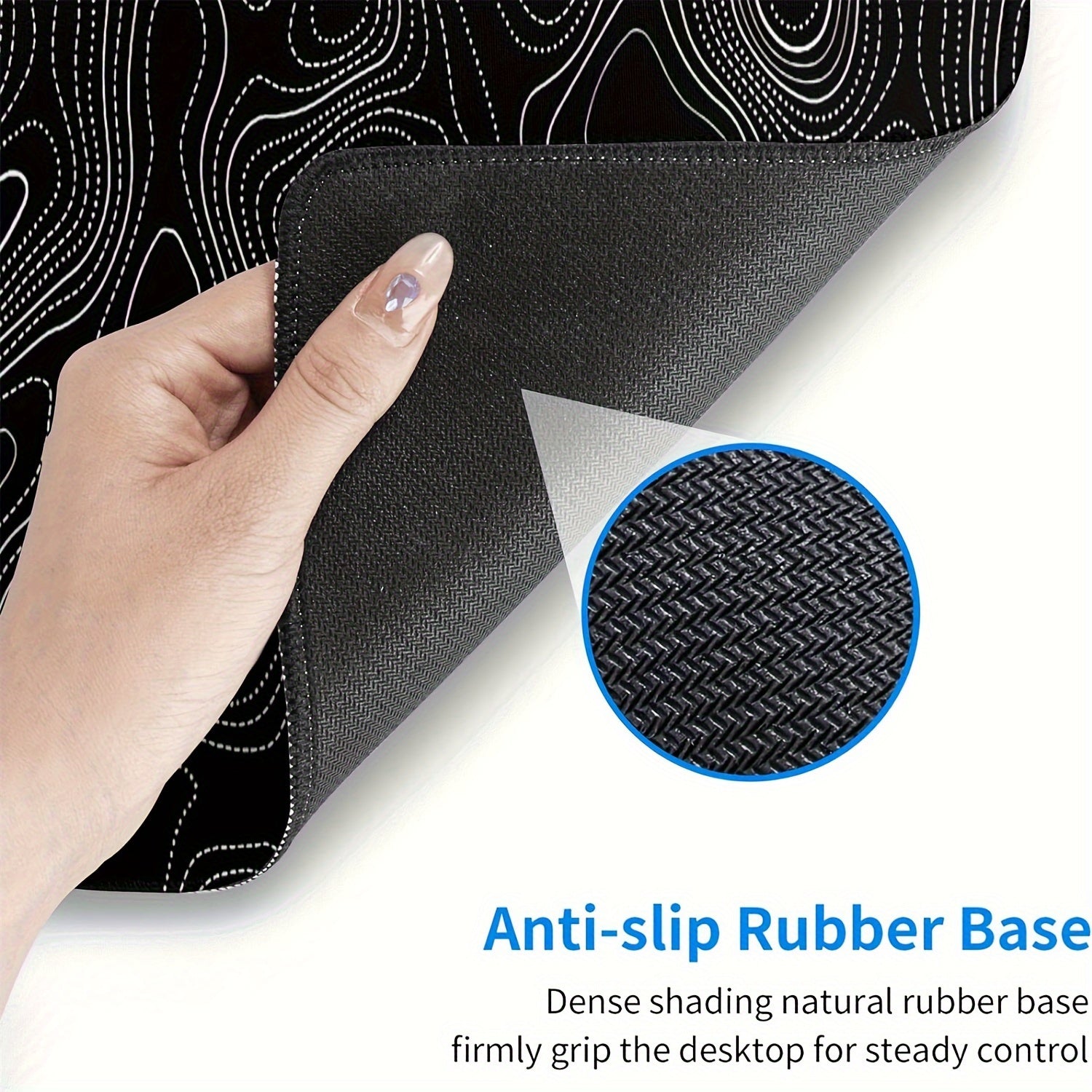 XL Terrain Dummy Point Mouse Pad Game Large Desk Pad