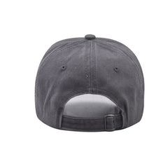 Distressed Letter Embroidery Baseball Cap for Men