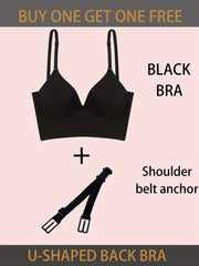 Solid T Shirt Bra Push Up Women's Lingerie