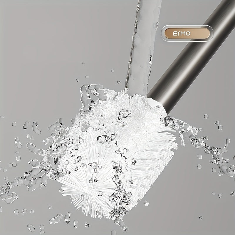 Long Handle Toilet Brush with Holder Box