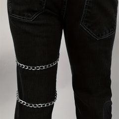 Men's Leg Chain Belt Punk Hip Hop Street Dance Leg Ring Jewelry