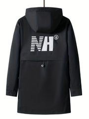 Men's Cotton Padded Coat Thermal Hooded Jacket