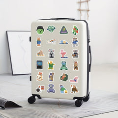 100pcs Bear Cartoon Stickers for Diaries Laptops Water Bottles