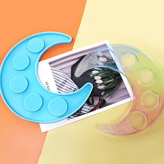 Moon Tray Wine Holder Silicone Mold for DIY Crafts