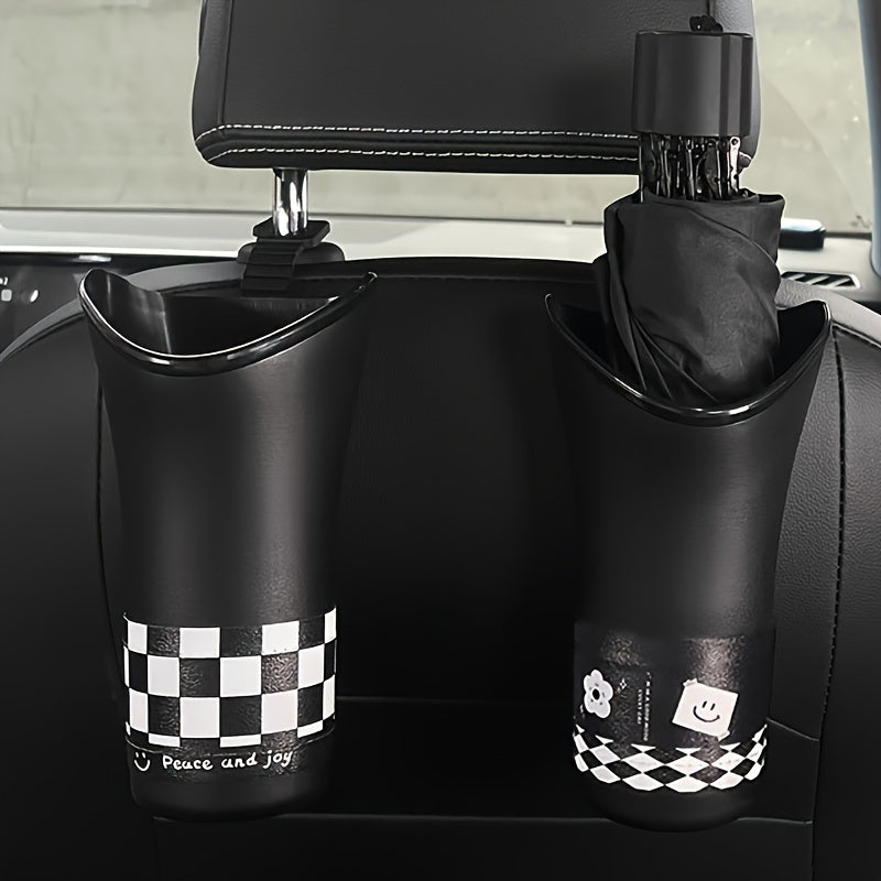 Car Umbrella Storage Bucket Waterproof Car Storage Rack
