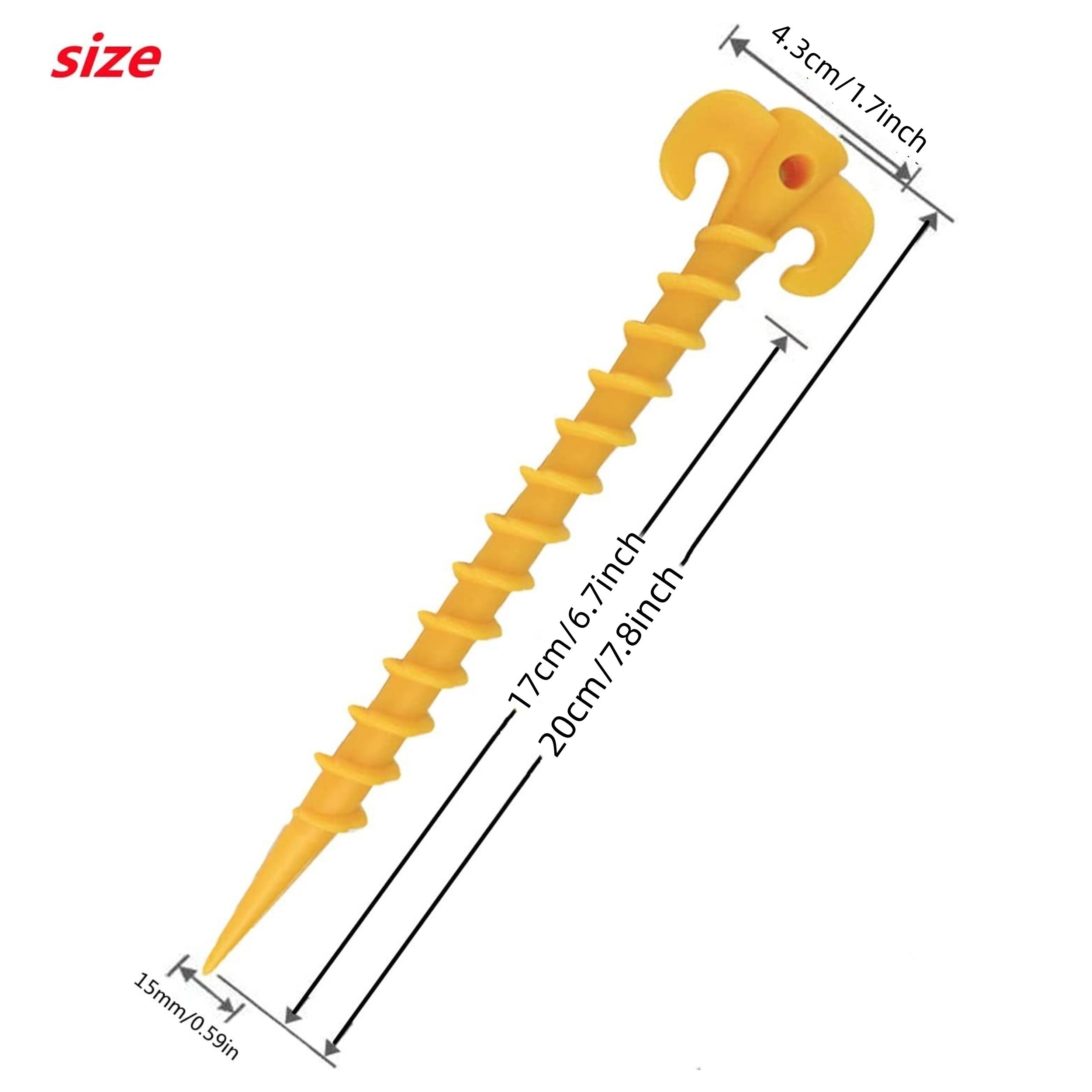 Heavy Duty Tent Stakes for Camping Gardening Canopies Outdoor Decorations