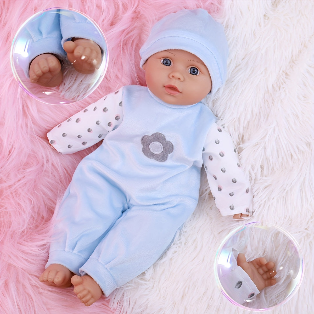 16 Inch Reborn Doll Style - Great Gift for Holidays and Special Occasions