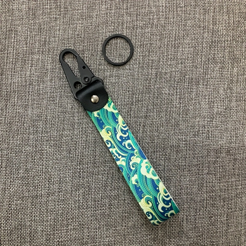 Wave Keychain Wrist Keychain Backpack Pendant Accessories