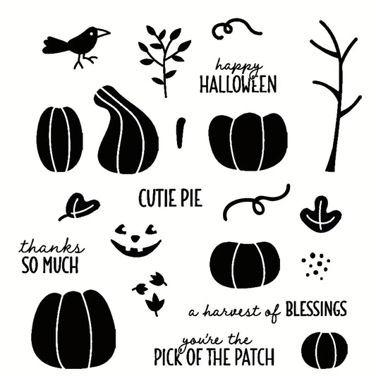 Halloween Metal Cutting Dies And Stamps Set