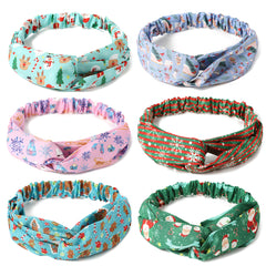Boho Bow Chiffon Hair Band Headdress Ladies Headwear