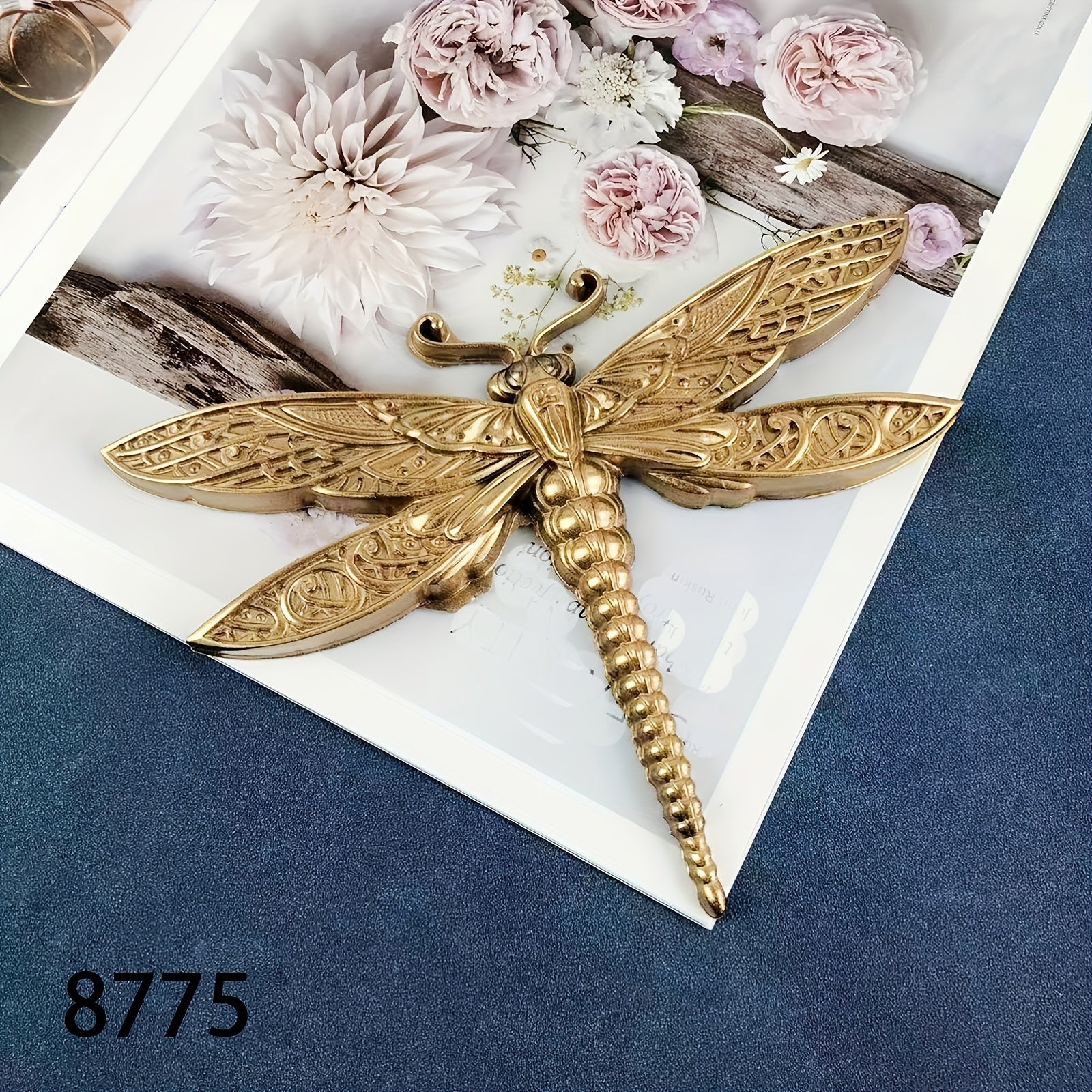 3D Dragonfly Silicone Mold for Chocolate Baking DIY Resin Casting