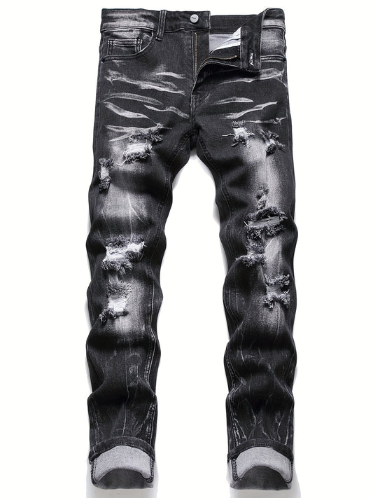 Slim Fit Stretch Denim Jeans for Men