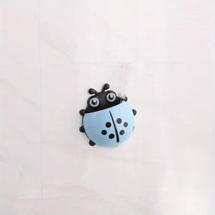 Ladybug Toothbrush Holder Suction Cup Storage Box
