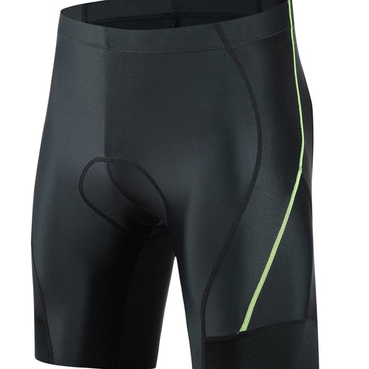 Men's Padded Cycling Shorts Underwear Breathable High Waist Pants