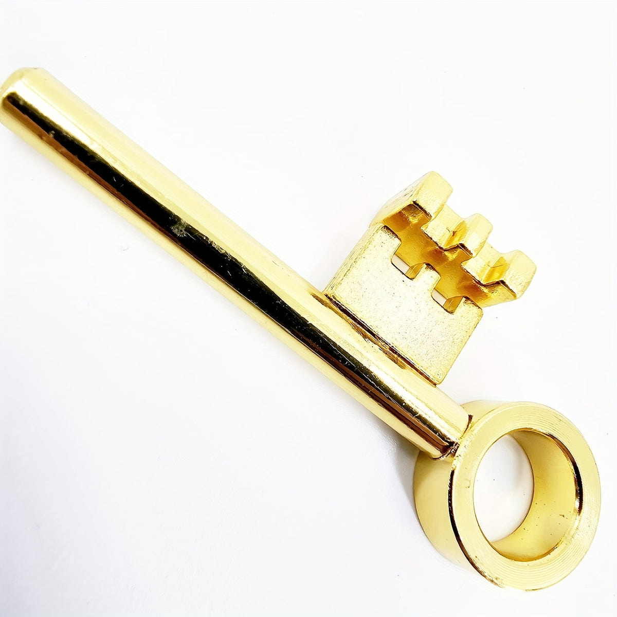 Magic Key Metal Party Prop with 3 Surprise Reveals - No Batteries Needed