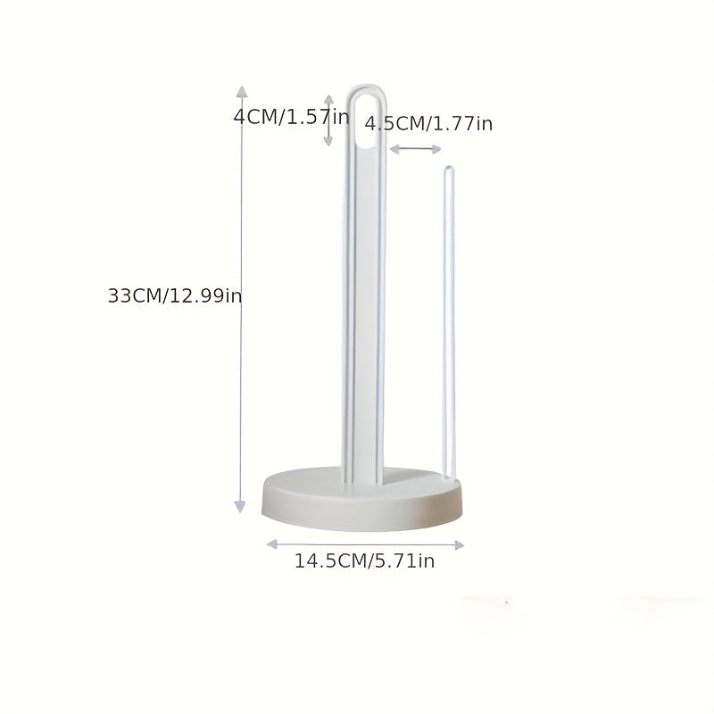 Kitchen Upright Plastic Paper Towel Holder