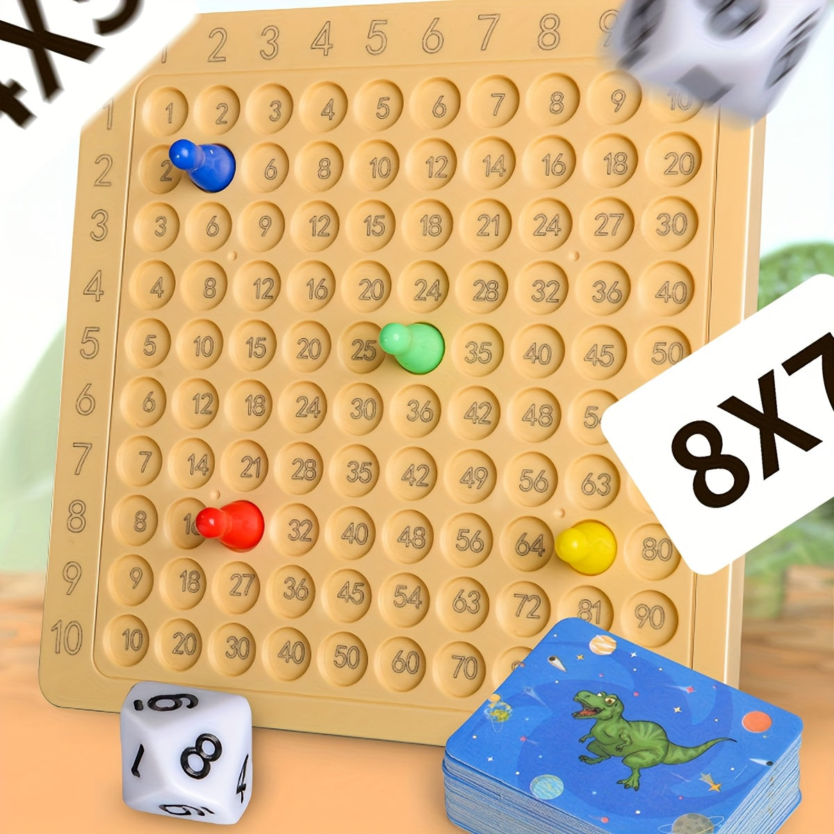Kids Multiplication Tables Learning Set for Math Games
