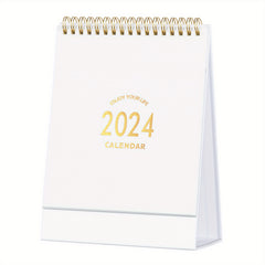 Desk Calendar Standing Flip Small Desktop Calendar