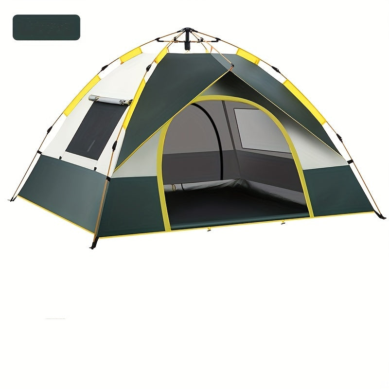 4 Person Pop Up Camping Tent Waterproof & Windproof