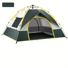 4 Person Pop Up Camping Tent Waterproof & Windproof
