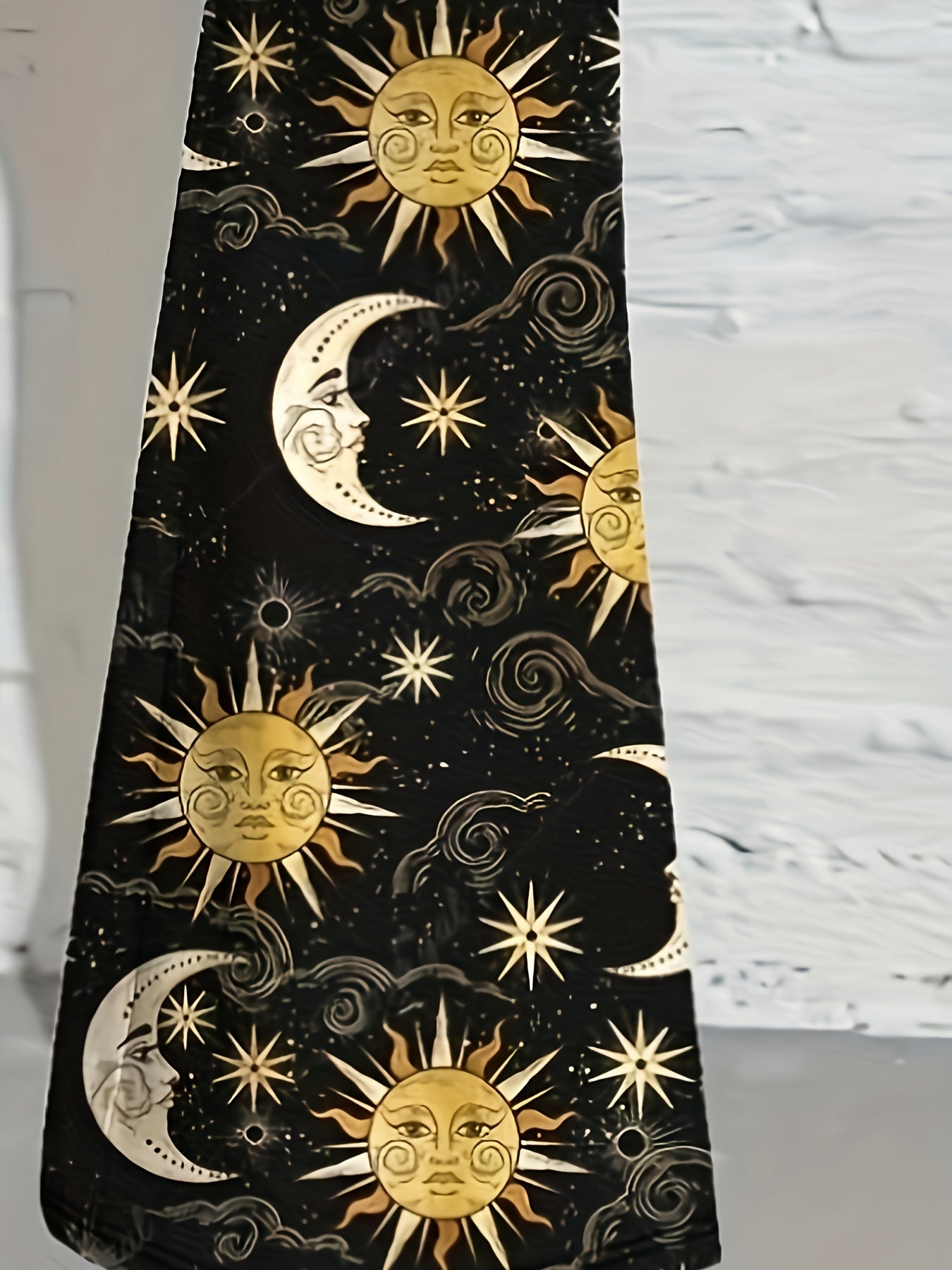  Sun & Moon Print Cami Top & Flared Leg Pants Set