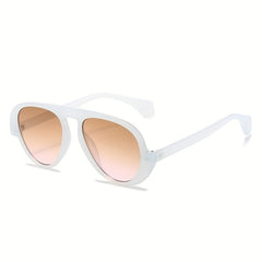 Y2K Aviator Sunglasses Casual Block Glasses UV400
