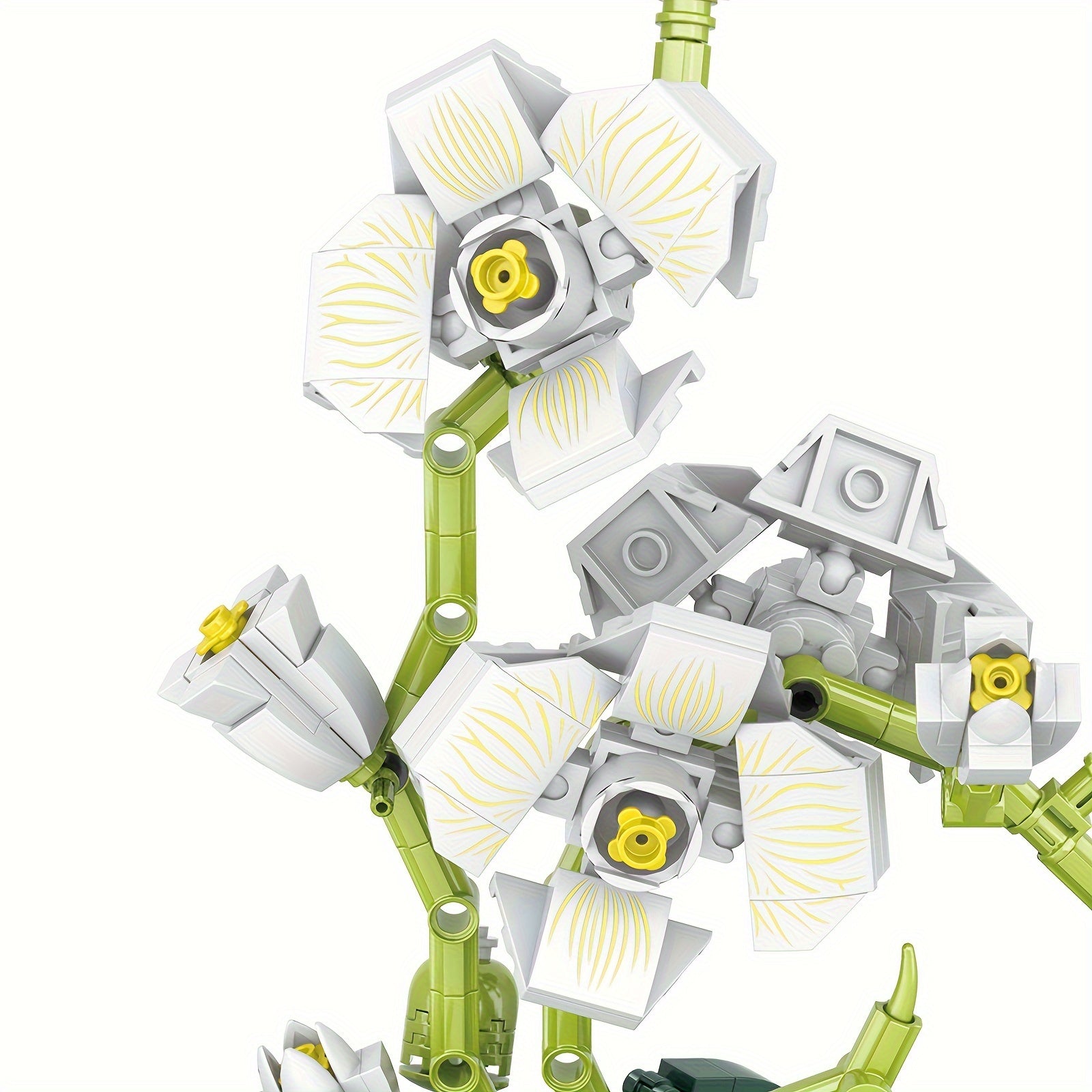 Colorful ABS Cactus and Flower Garden Set Toy 464pcs