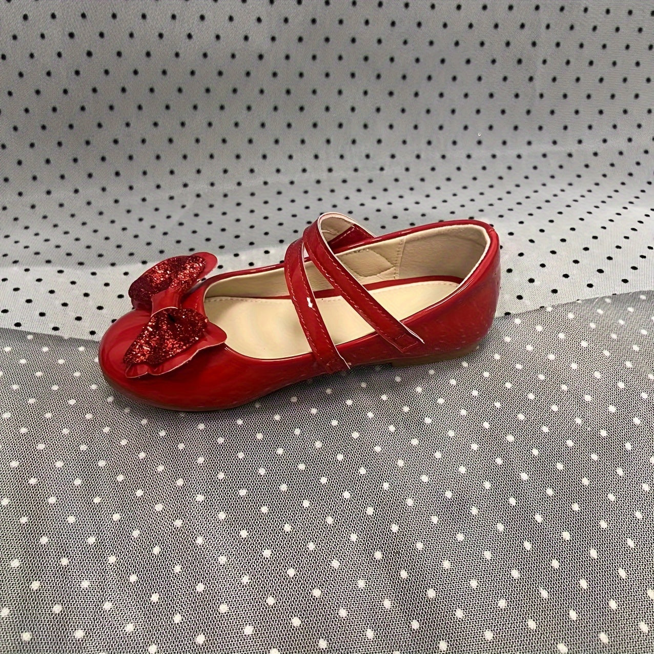 Girls Flat Shoes With Bowknot Decor for Kids