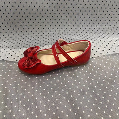 Girls Flat Shoes With Bowknot Decor for Kids