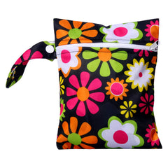 Waterproof Diaper Storage Bag 16x20cm Multiple Prints
